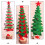 2 Sets Handgemachtes Weihnachtsbastelmaterial Für Weihnachtsbaum 5