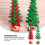 2 Sets Handgemachtes Weihnachtsbastelmaterial Für Weihnachtsbaum 7