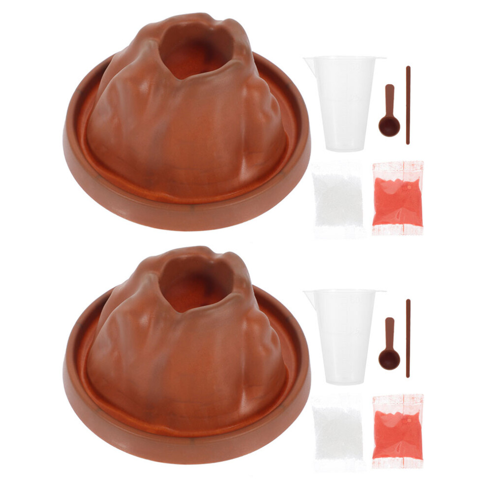Photos - Creativity Set / Science Kit 8 Sets Simulation Volcanic Eruption Playset Kit Science Project Model