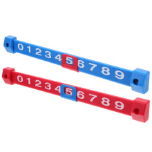 8Pcs Multifunctional Foosball Scorekeeper Bars Plastic Assorted Colors