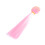 5 Unidades Cabello 15 Cm Resistente Calor Para Muñecas Rosa 5