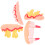20 Unidades Dentes De Para Cosplay, E Halloween 11