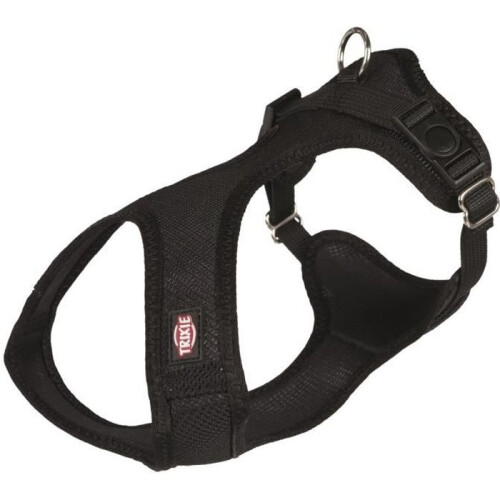Trixie TRIXIE Harness soft S: 33 a 50cm - Nero - Per cane
