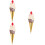 3 Piezas Cono Artificial, Accesorio Simulado 9