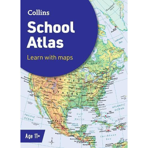Collins School Atlas by Collins Maps Paperback Book