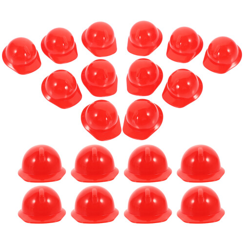 30 Pièces Mini Chapeaux De Construction Pour Poupées En Plastique