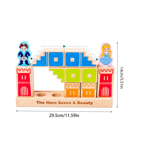 Conjunto Prince Saves -Cabeça Educativo -Escolar 1