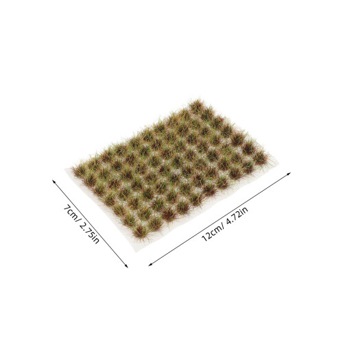 70Pcs Static Grass Miniature Tuft For Model Making Micro Landscape 2