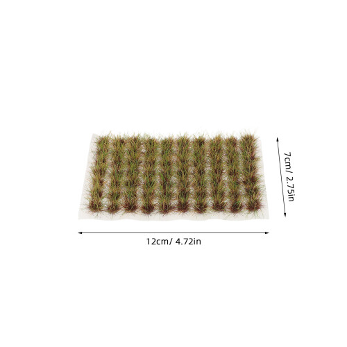 70Pcs Static Grass Miniature Tuft For Model Making Micro Landscape 1