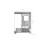 PC-behuizing - MARS GAMING - MC-PRISMA - Drievoudig Kristal ARGB - Wit - Semitoren ATX 6
