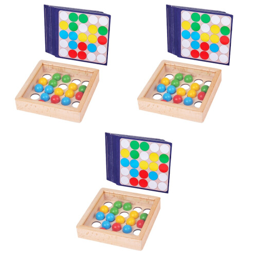 3 Sets Kinder Rollende Kralen Speelgoed Educatief 2