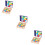 3 Sets Kinder Rollende Kralen Speelgoed Educatief 8