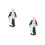 2 Unidades Estátua De Resina Para Desktop 8