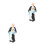 2 Unidades Estátua De Resina Para Desktop 10