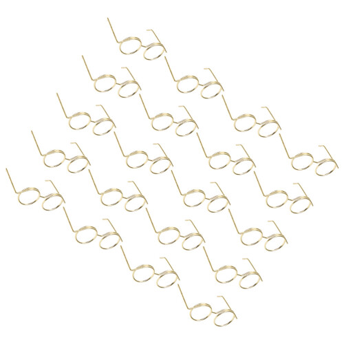 20Pcs Dockglas Dockkläder Miniatyrglas Dockhus Tillbehör 1