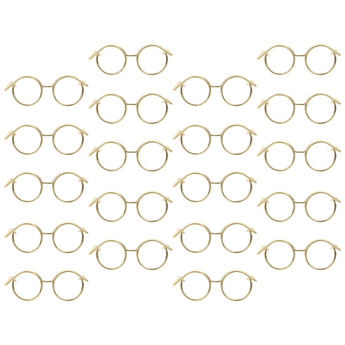 20Pcs Dockglas Dockkläder Miniatyrglas Dockhus Tillbehör 2