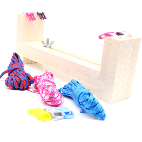 Wood Paracord Bracelet Maker Corda De Pulseira 2
