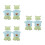 6 Set Per 10 Pollici In Cotone A Con Cappello 6