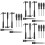 9 Sets Kinderwerktuigen Set Plastic Borstel 8