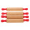 20 Mini Teigroller Für Kinder Imitationsküche Knete Und Backen 2