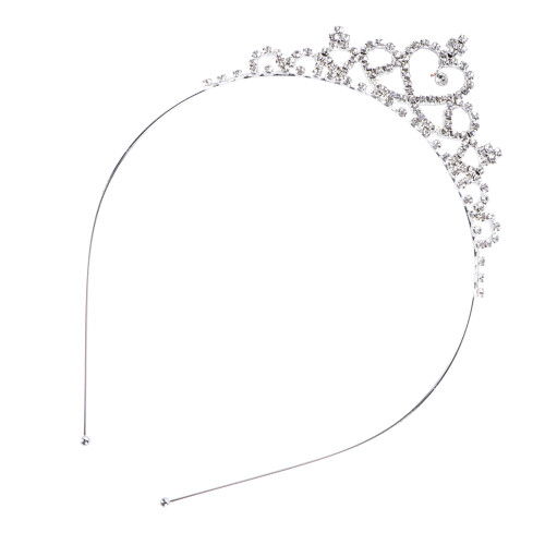 Empfindliche Stirnband Tiara Silber