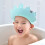 Adjustable Kids Shower Hat Crown Shape Waterproof Bath Supplies 6
