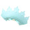 Adjustable Kids Shower Hat Crown Shape Waterproof Bath Supplies 4