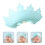 Adjustable Kids Shower Hat Crown Shape Waterproof Bath Supplies 3
