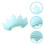 Adjustable Kids Shower Hat Crown Shape Waterproof Bath Supplies 5