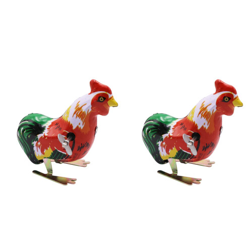 6 Springendes Huhn, Handgefertigt Aus Und 1
