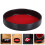 5Pcs Assorted Color Cup Lid Plastic Base Tray for Game Party Use 11