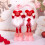 2 Unidades Decoraciones De Para De San Valentín 9