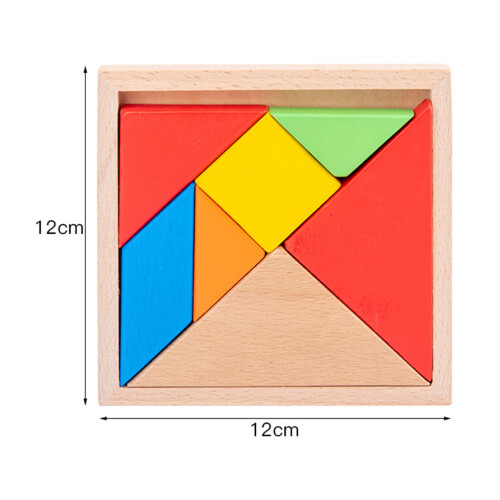 2 Conjuntos De -Cabeças Tangram Para Crianças 1