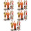 35 Pcs Sand Table People Models Realistic Miniature Figures Decor 7