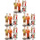 35 Pcs Sand Table People Models Realistic Miniature Figures Decor 6