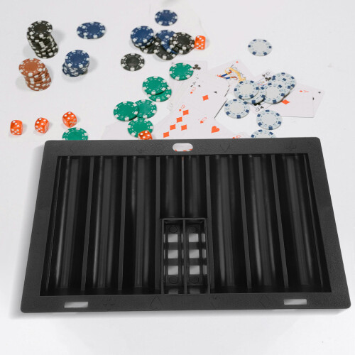 Acrílica Preta Para Fichas De Poker Com Design Conveniente 2
