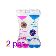 2 Pezzi Timer A Con Liquido E Rotante