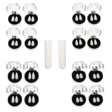 One Set Halloween Vampire Fangs With Adhesive For Cosplay And Party