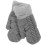 Strickhandschuhe Winter Fäustlinge Grau 6