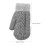 Strickhandschuhe Winter Fäustlinge Grau 11