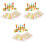 3 Sets Children Wood Cylinder Stacking Blocks Toy 5
