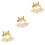 3 Sets Children Wood Cylinder Stacking Blocks Toy 7