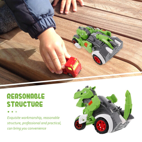 Carro De Brinquedo Com Dino Educativo 1