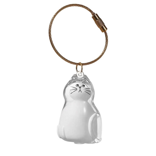 Creatieve kattenbont collectie container acryl-Katje met baard