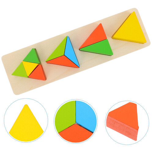 De Bloques De , Geométrico De Madera Para Niños 2