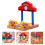 Estación De Tren De Madera Accesorio Para Infantil 6