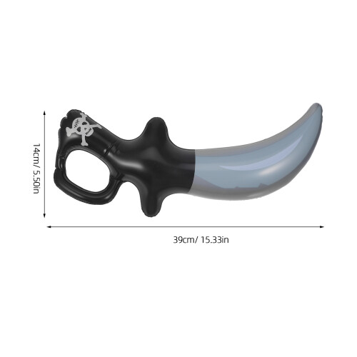 3 Pièces Épées Gonflables Thème Pirate Accessoire De Fête Et Cosplay 1