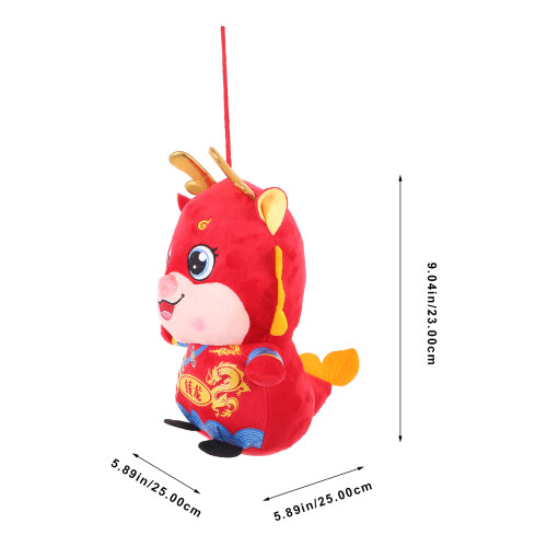 Peluche De Dragón Decoración Para Año Nuevo 2