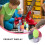 Conjunto De De Empilhamento Blocos Coloridos 7
