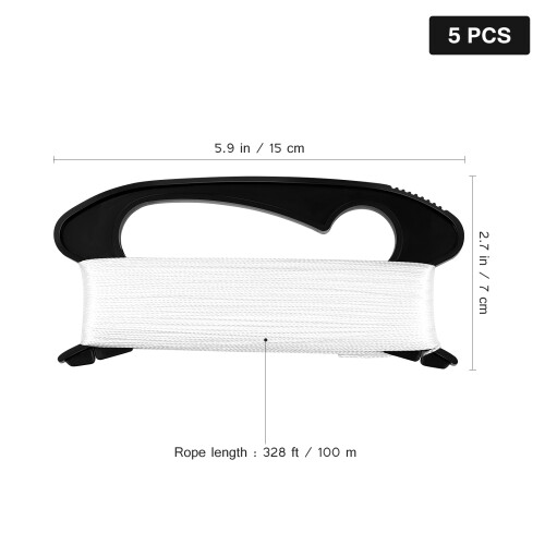 5Pcs 100M Flying String With Winding Board Outdoor Tool 1